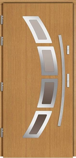 MURLO - Drzwi nowoczesne zewnętrzne drewniane