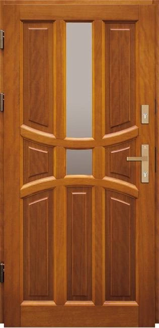 REZE - Drzwi zewnętrzne drewniane